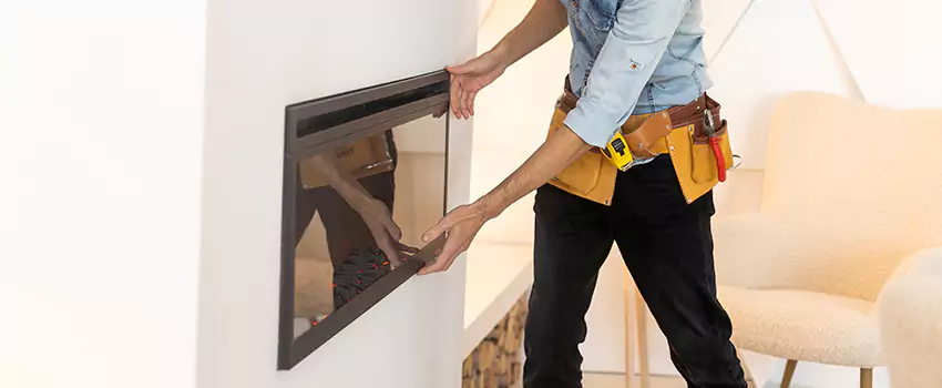 Metal Fireplace Installation in Waterloo, Ontario