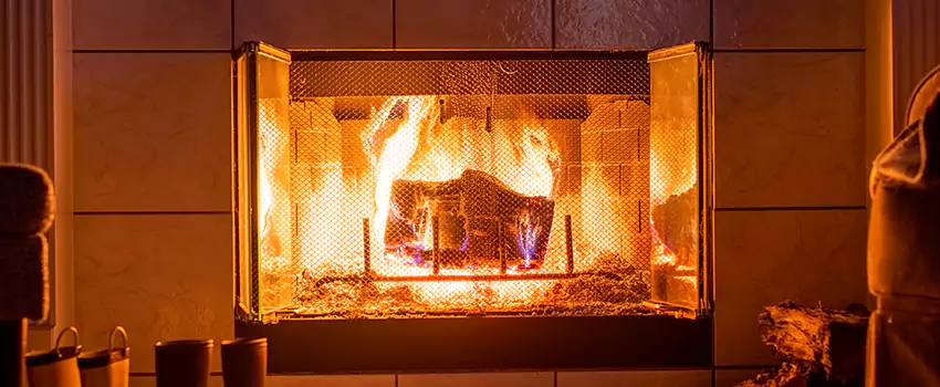 Mendota Hearth Landscape Fireplace Installation in Waterloo, Ontario