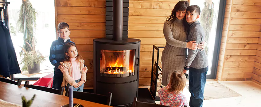 Morso Cast Iron Fireplace Insert Installation in Waterloo, Ontario