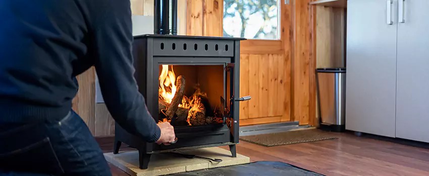 Open Hearth Wood Fireplace Installation in Waterloo, ON